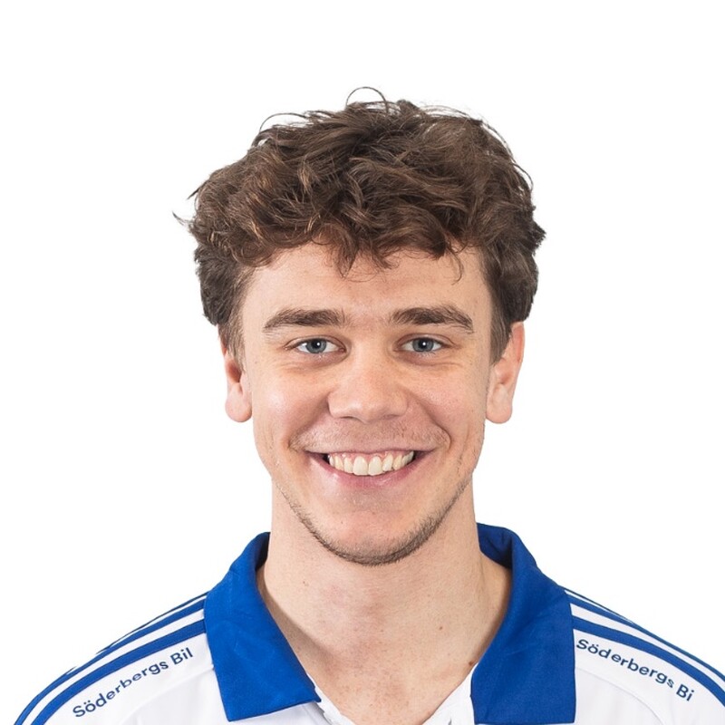 Elitfotbollsspelaren Viktor Christiansson i IFK Norrköpings matchtröja